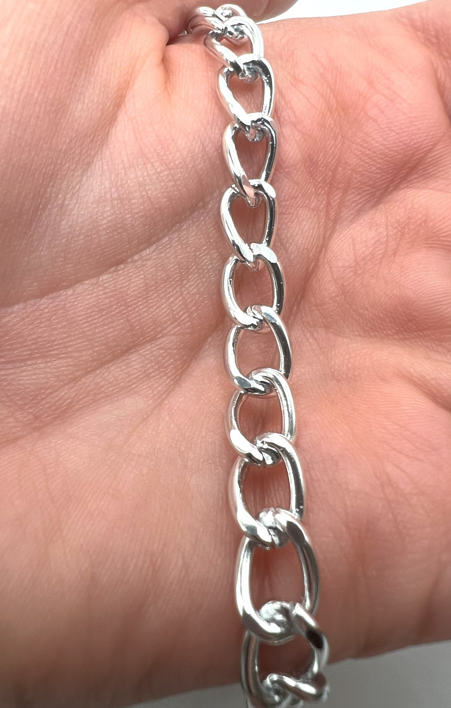 THICK CURB CHAIN (SILVER)